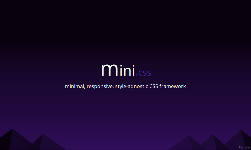Mini CSS